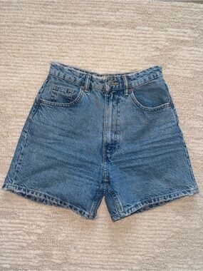 High Waist Light Blue Denim Jeans